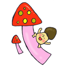 Mr. realistic mushroom sticker #12421626
