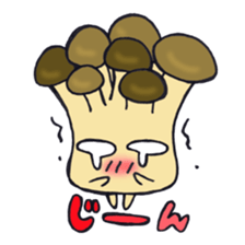 Mr. realistic mushroom sticker #12421639