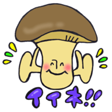 Mr. realistic mushroom sticker #12421640