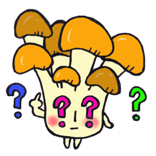 Mr. realistic mushroom sticker #12421656