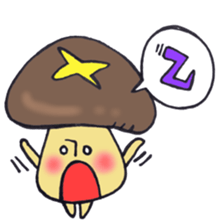 Mr. realistic mushroom sticker #12421658