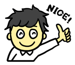 3-A 30 students sticker #12422447