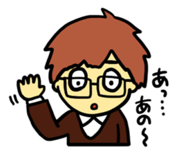 3-A 30 students sticker #12422460