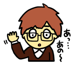 3-A 30 students sticker #12422460