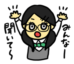 3-A 30 students sticker #12422461