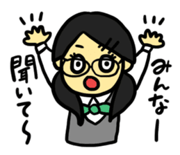 3-A 30 students sticker #12422461