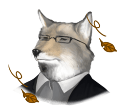 Vulpes ferrilata real life sticker #12422611