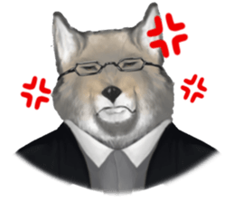 Vulpes ferrilata real life sticker #12422613