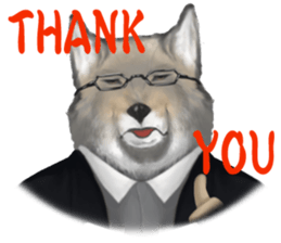 Vulpes ferrilata real life sticker #12422621