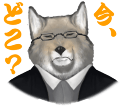 Vulpes ferrilata real life sticker #12422625