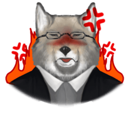 Vulpes ferrilata real life sticker #12422632