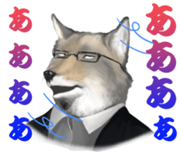 Vulpes ferrilata real life sticker #12422637