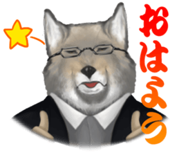 Vulpes ferrilata real life sticker #12422638