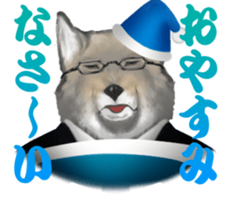 Vulpes ferrilata real life sticker #12422639