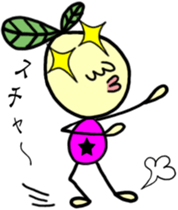 Fairy leaves of colorful tights 2 sticker #12422853