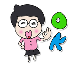 Hello! My name is Naomi. ^_^ sticker #12423941