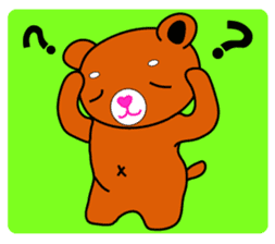 Couple of the cute bear sticker #12424059