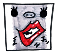 lovely bu-chan with bo-kun part2. sticker #12424312