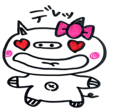 lovely bu-chan with bo-kun part2. sticker #12424321