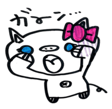 lovely bu-chan with bo-kun part2. sticker #12424325