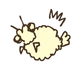 Large Shrimpy Sticker sticker #12424392