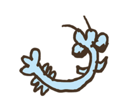 Large Shrimpy Sticker sticker #12424394