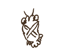 Large Shrimpy Sticker sticker #12424396