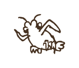Large Shrimpy Sticker sticker #12424397