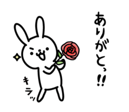 rabbit to thank sticker #12426095