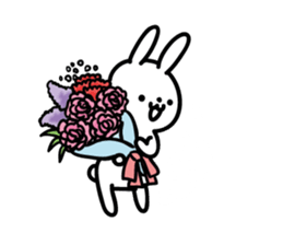 rabbit to thank sticker #12426130