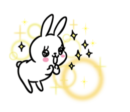 rabbit to thank sticker #12426131