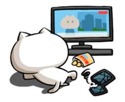 Moving!Gamers,let's gather together! sticker #12426300