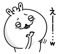 Rabbit to appropriately reply sticker #12426305