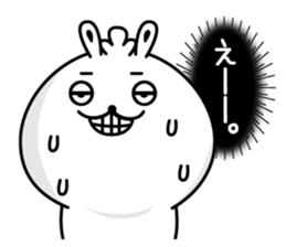 Rabbit to appropriately reply sticker #12426306