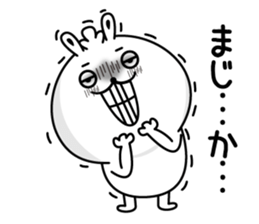 Rabbit to appropriately reply sticker #12426307