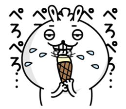 Rabbit to appropriately reply sticker #12426311