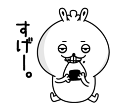 Rabbit to appropriately reply sticker #12426317