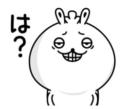 Rabbit to appropriately reply sticker #12426322