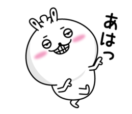 Rabbit to appropriately reply sticker #12426323