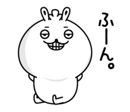 Rabbit to appropriately reply sticker #12426328