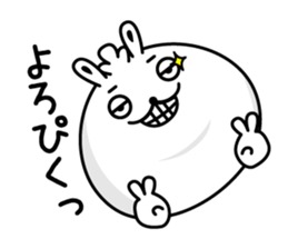 Rabbit to appropriately reply sticker #12426331