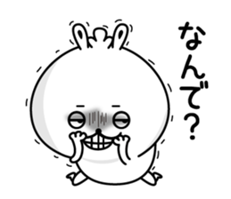 Rabbit to appropriately reply sticker #12426338