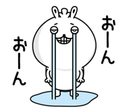 Rabbit to appropriately reply sticker #12426339