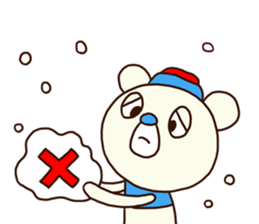 OK bear to use for business 2 sticker #12427321