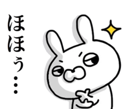 As Mr. rabbit says sticker #12427470