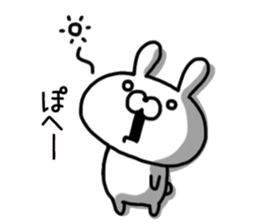As Mr. rabbit says sticker #12427473