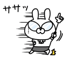 As Mr. rabbit says sticker #12427477