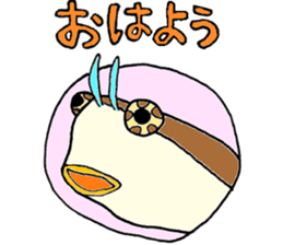 Lovely sea creatures sticker #12427745