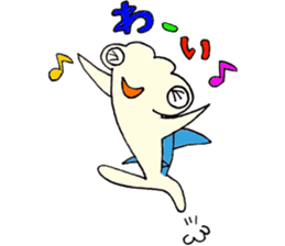 Lovely sea creatures sticker #12427748