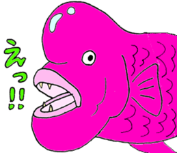 Lovely sea creatures sticker #12427757